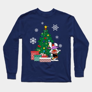 Ricochet Rabbit Around The Christmas Tree Long Sleeve T-Shirt